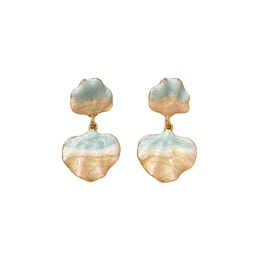 Summer Beach Shell Earring