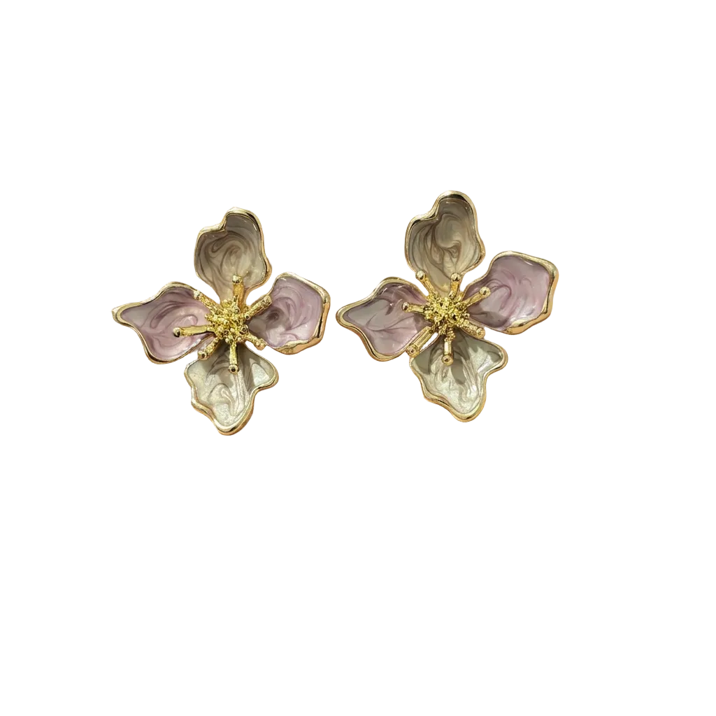 Evening Floral Earring