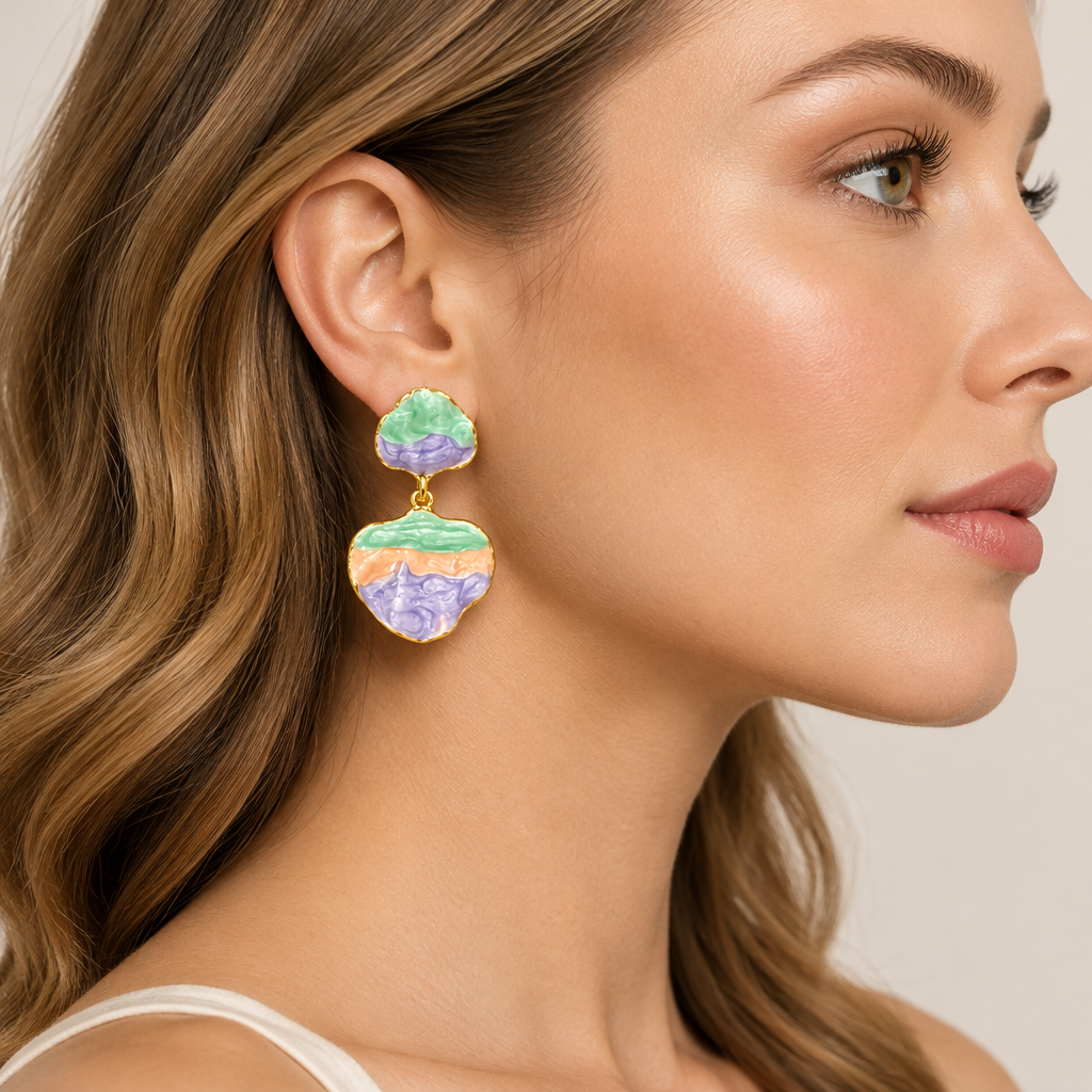 Summer Sea Shell Earring